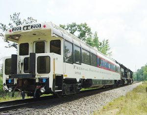 Track inspection towed coaches