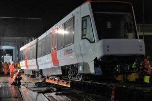 First South Wales Metro tram-train arrives at new depot