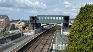 Major milestone reached in improving accessibility at Llanelli station